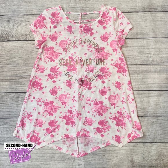 SO Girls Sz12 (Set of Two) Tunic-Length "Legging Tee" Short-Sleeve Tees - Picture 4 of 5